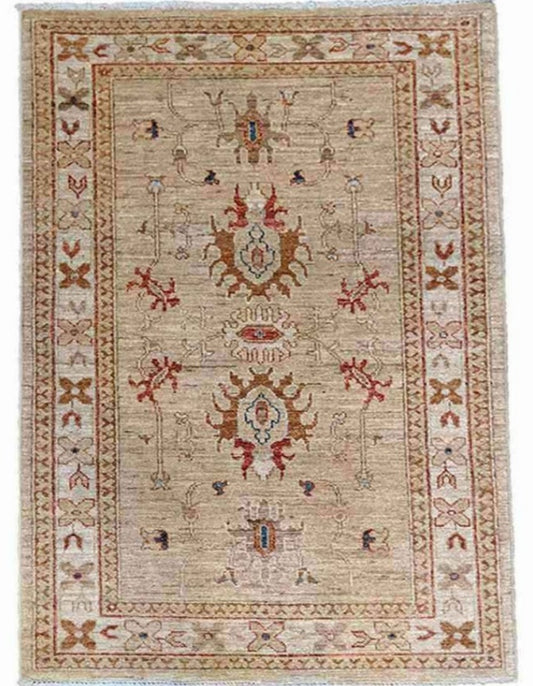 124 x 84 cm ziegler Beige Small Rug - Rugoutlet