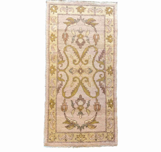 130 x 63 cm Ziegler Yellow Rug - Rugoutlet