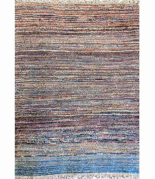 133 x 82 cm Persian Gabbeh Tribal White Rug - Rugoutlet