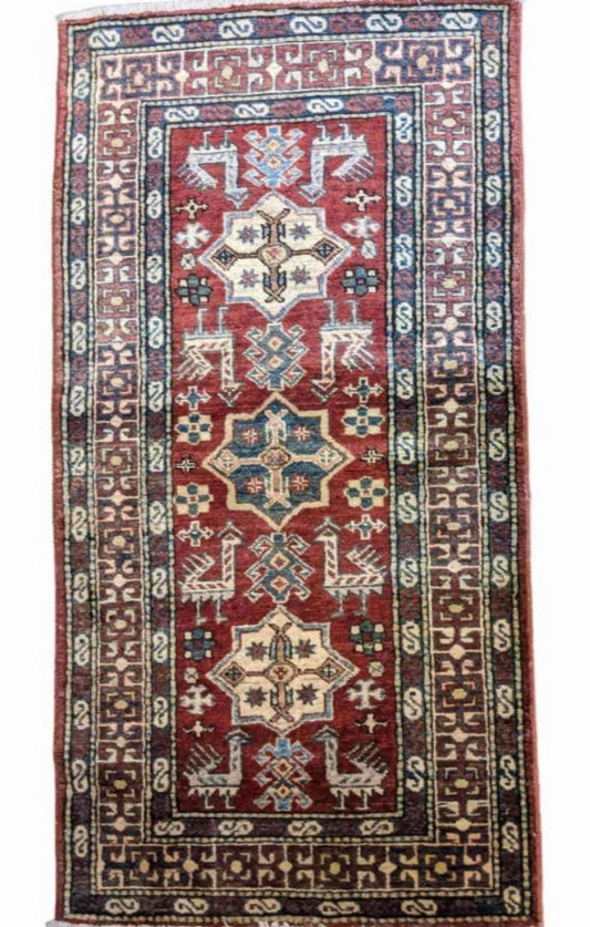134 x 69 cm Ziegler Red Small Rug - Rugoutlet