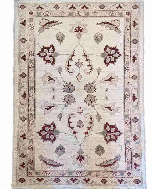 145 x 98 cm Ziegler Beige Small Rug - Rugoutlet