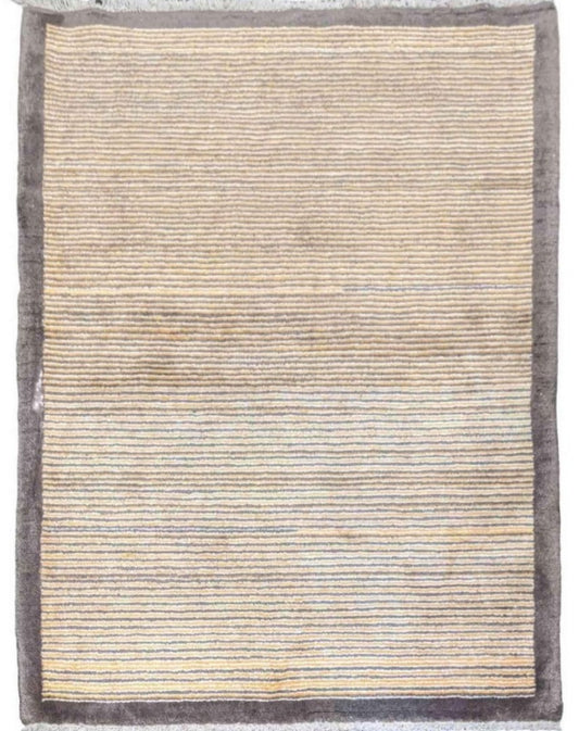 180 x 128 cm Gabbeh Persian Tribal Brown Rug - Rugoutlet