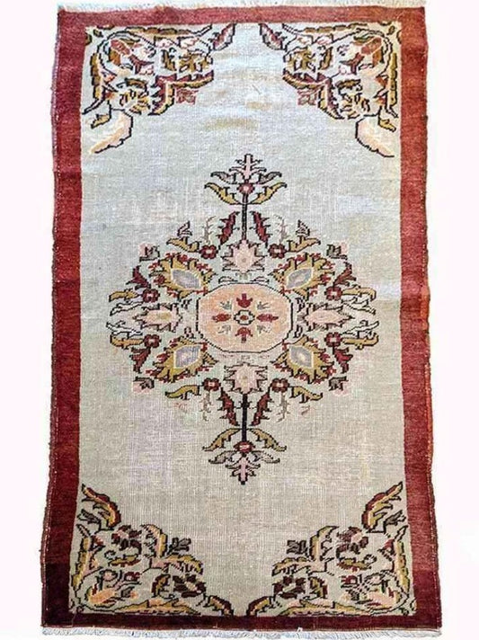 180 x 86 cm Anatolian Traditional Brown Rug - Rugoutlet