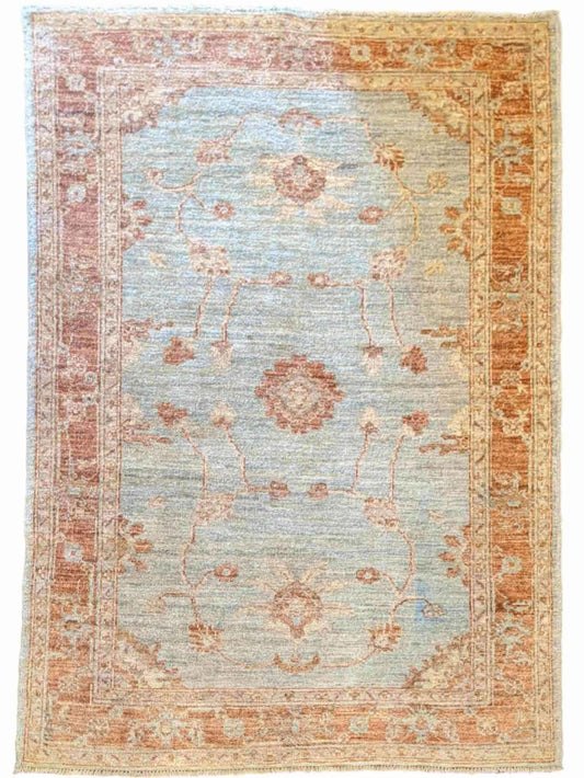 188 x 112 cm Ziegler Yellow Beige Rug - Rugoutlet