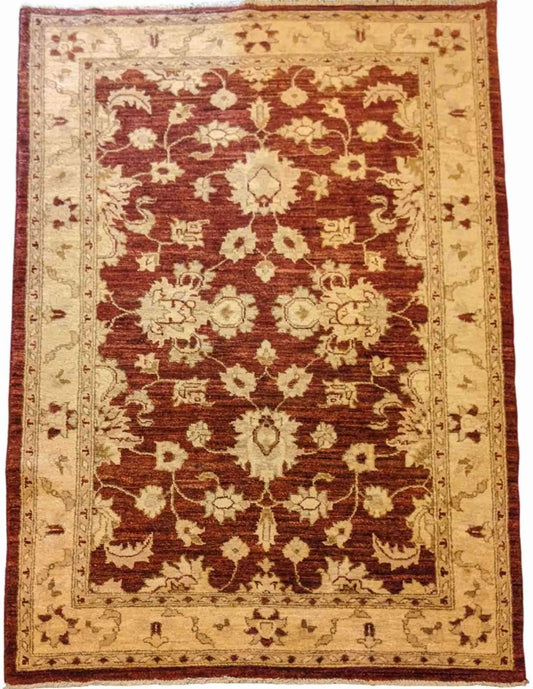 190 x 123 cm Ziegler Beige Beige Rug - Rugoutlet