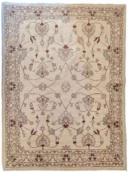 192 x 151 cm Ziegler Beige Rug - Rugoutlet