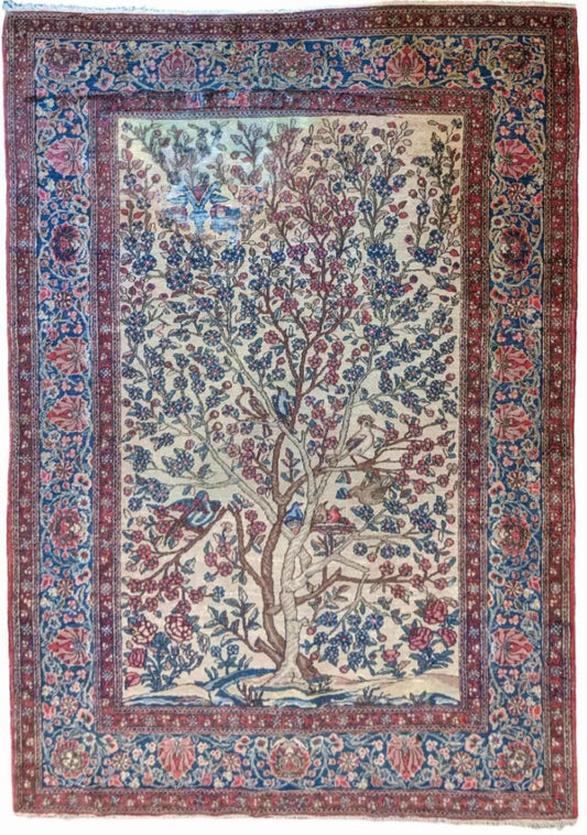 200 x 140 cm Kerman previously Antique Red Rug - Rugoutlet
