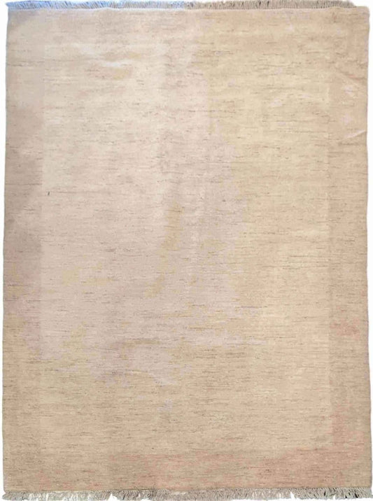 208 x 145 cm Natural Dye Beige Rug - Rugoutlet