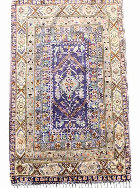 216 x 169 cm Kazak Blue Rug - Rugoutlet
