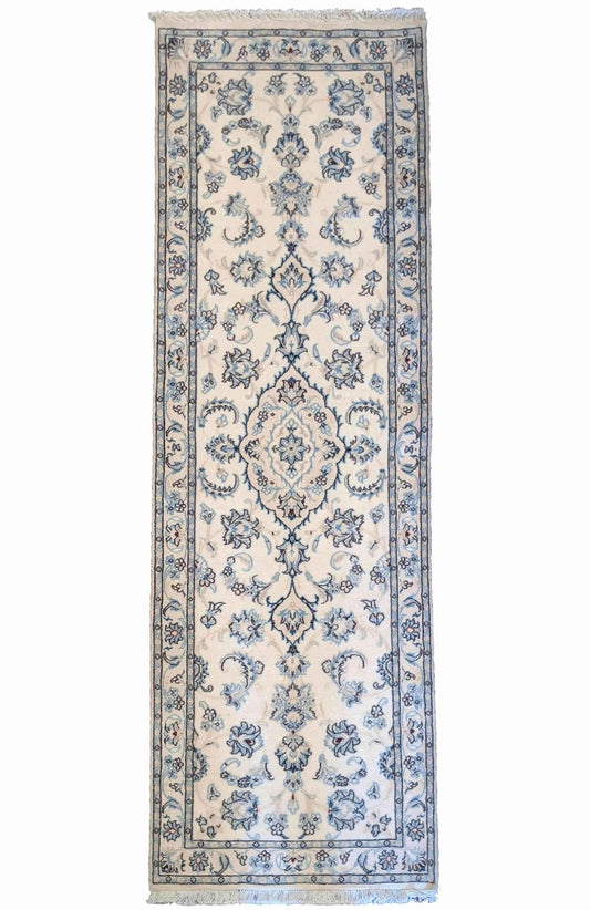 217 x 69 cm Nain Runner Traditional Grey Rug - Rugoutlet