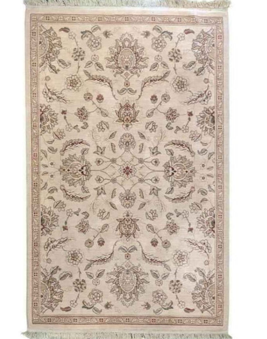 232 x 160 cm Ziegler Powerloom Beige Rug - Rugoutlet