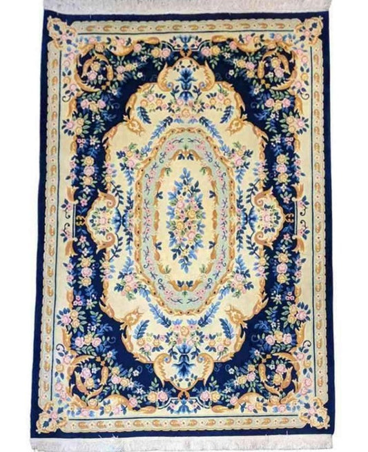 240 x 170 cm Chinese Traditional Yellow Rug - Rugoutlet