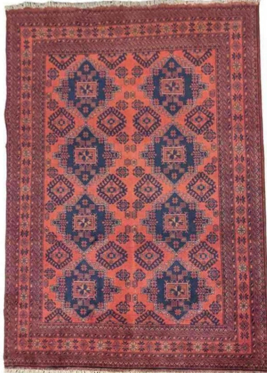 240 x 172 cm Mohammadi Traditional Red Rug - Rugoutlet