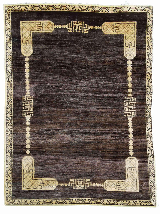 284 x 180 cm Contemporary Brown Large Rug - Rugoutlet
