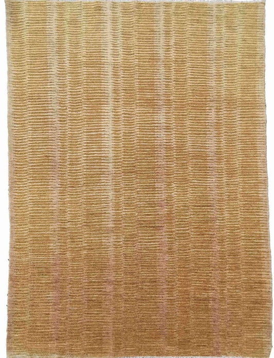 296 x 195 cm Double knotted Yellow Large Rug - Rugoutlet