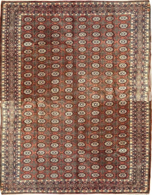 363 x 256 cm Anatolian Brown Large Rug - Rugoutlet