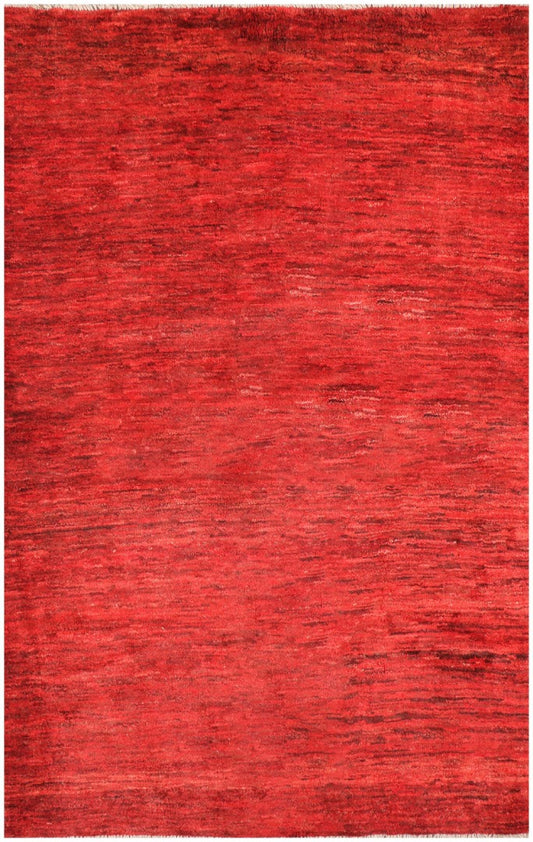 A Gabbeh Tribal Wool Rug