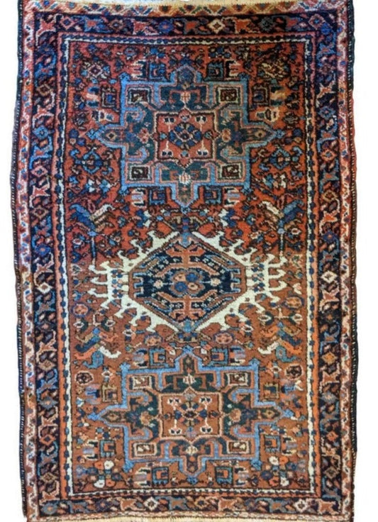 70 x 110 cm karajeh Red Rug - Rugoutlet