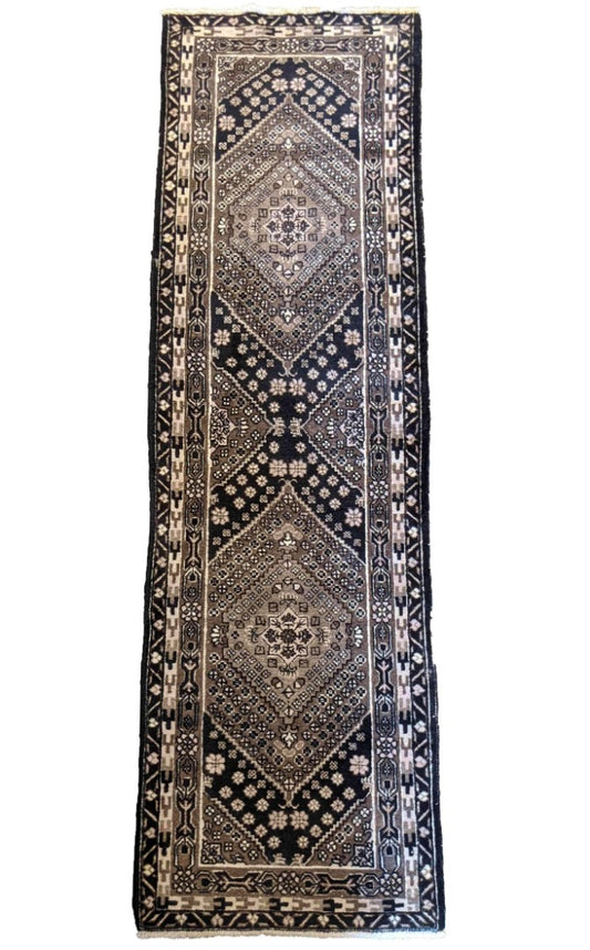 70 x 225 cm shiraz Traditional Black Rug - Rugoutlet