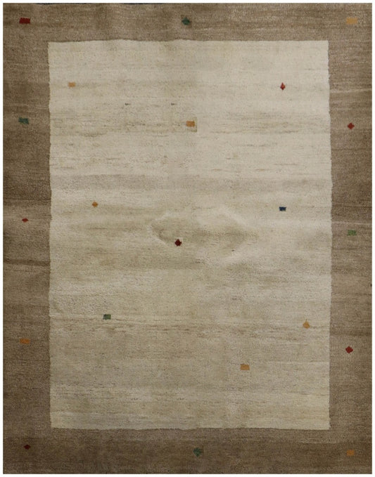 A traditional Gabbeh Tribal Wool Rug