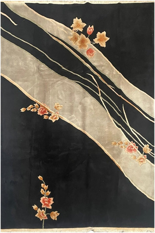 Chinese Modern Tribal Rug 355 x 262 cm (11.65 x 8.60 ft)