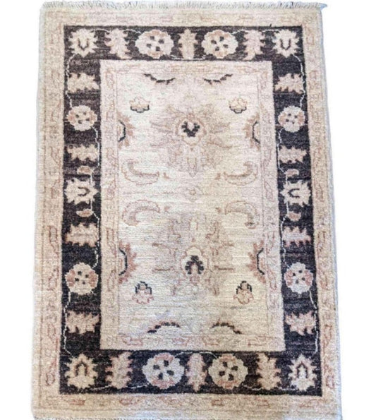 84 x 63 cm Ziegler Antique White Small Rug - Rugoutlet