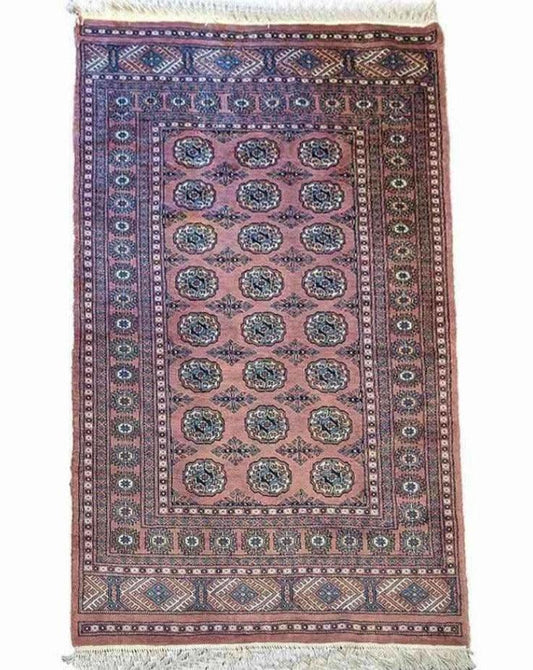 183 x 122 cm New Fine pakistan bukharah Brown Rug - Rugoutlet