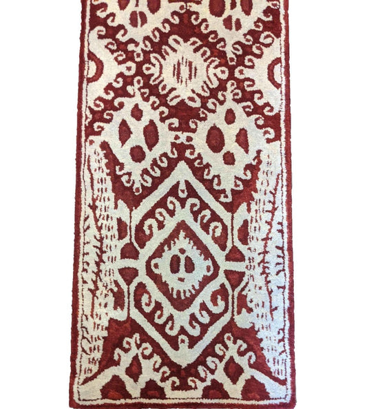 275 x 63 cm tuffted Magenta Rug - Rugoutlet