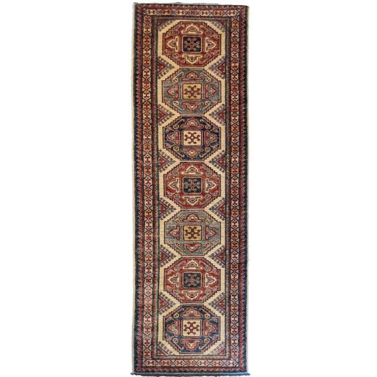 288 x 80 cm Kazak Red Rug - Rugoutlet