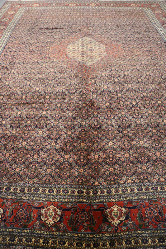 409x305cm Old Persian Tabriz-9342 - Rugoutlet