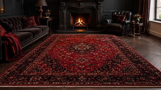 Red and Black Persian Rug: Styling, Buying and Room Placement Advice