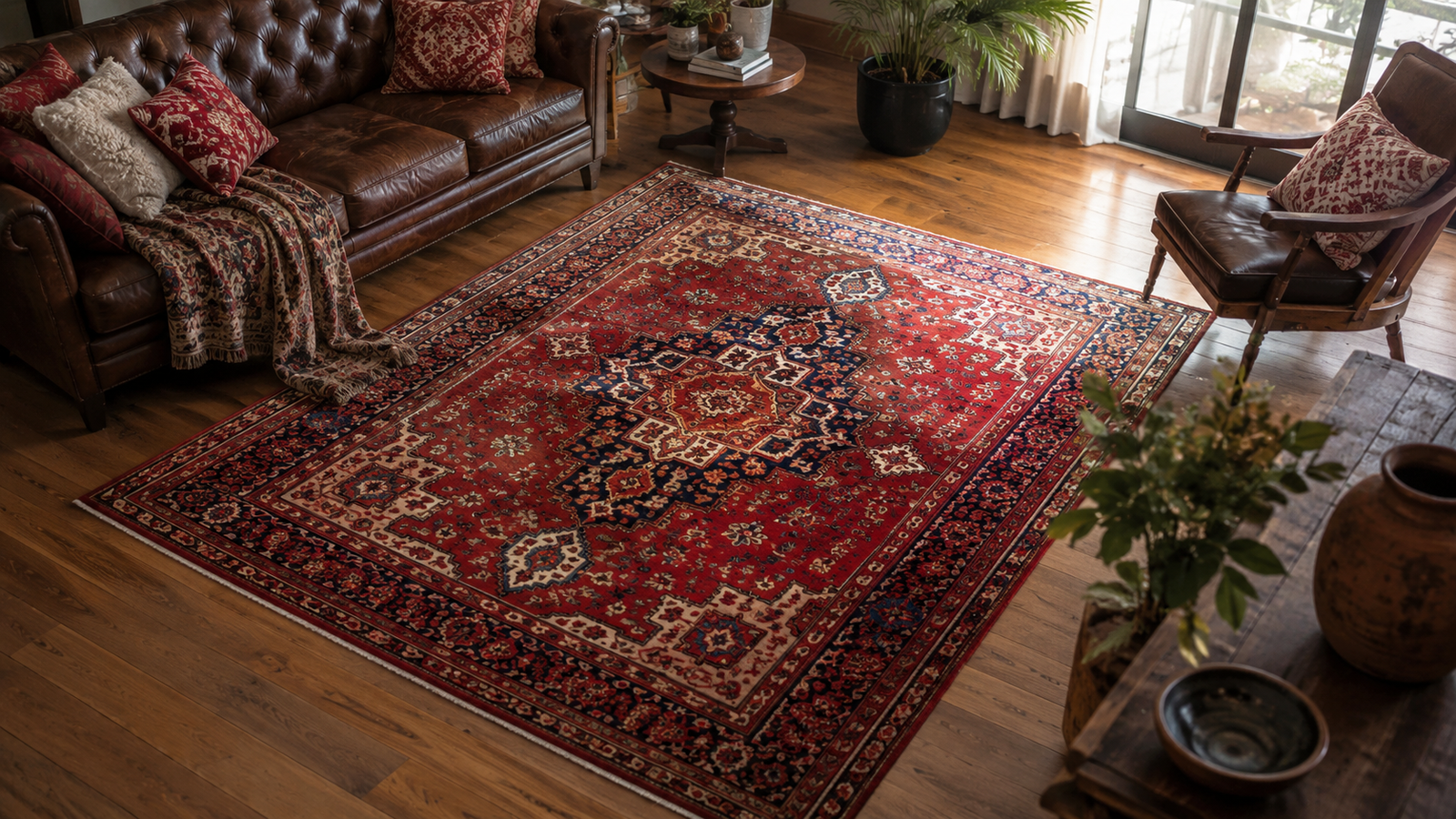 Persian Style Rug Red: How to Choose a Traditional Look for Modern Homes