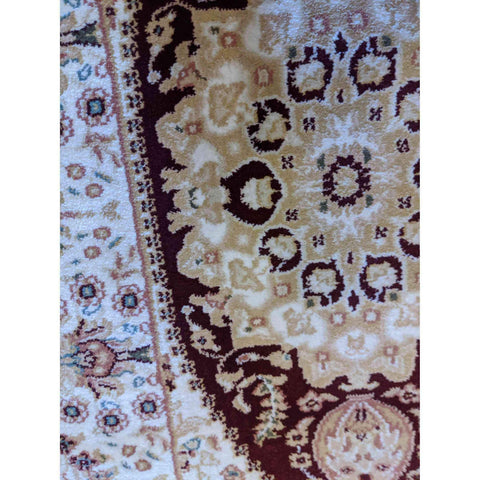 100 x 85 cm Ziegler Power loom Antique Beige Small Rug - Rugmaster