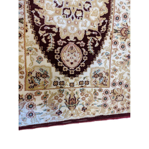 100 x 85 cm Ziegler Power loom Antique Beige Small Rug - Rugmaster