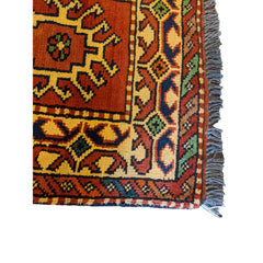 103 x 49 cm Afghan Tribal Red Rug - Rugmaster