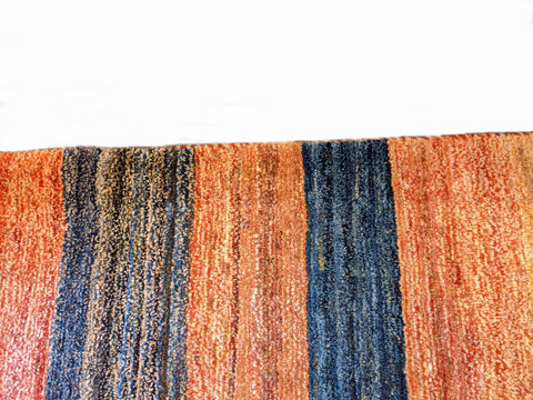 106 x 126 cm Persian Gabbeh Tribal Multi coloured Small Rug - Rugoutlet