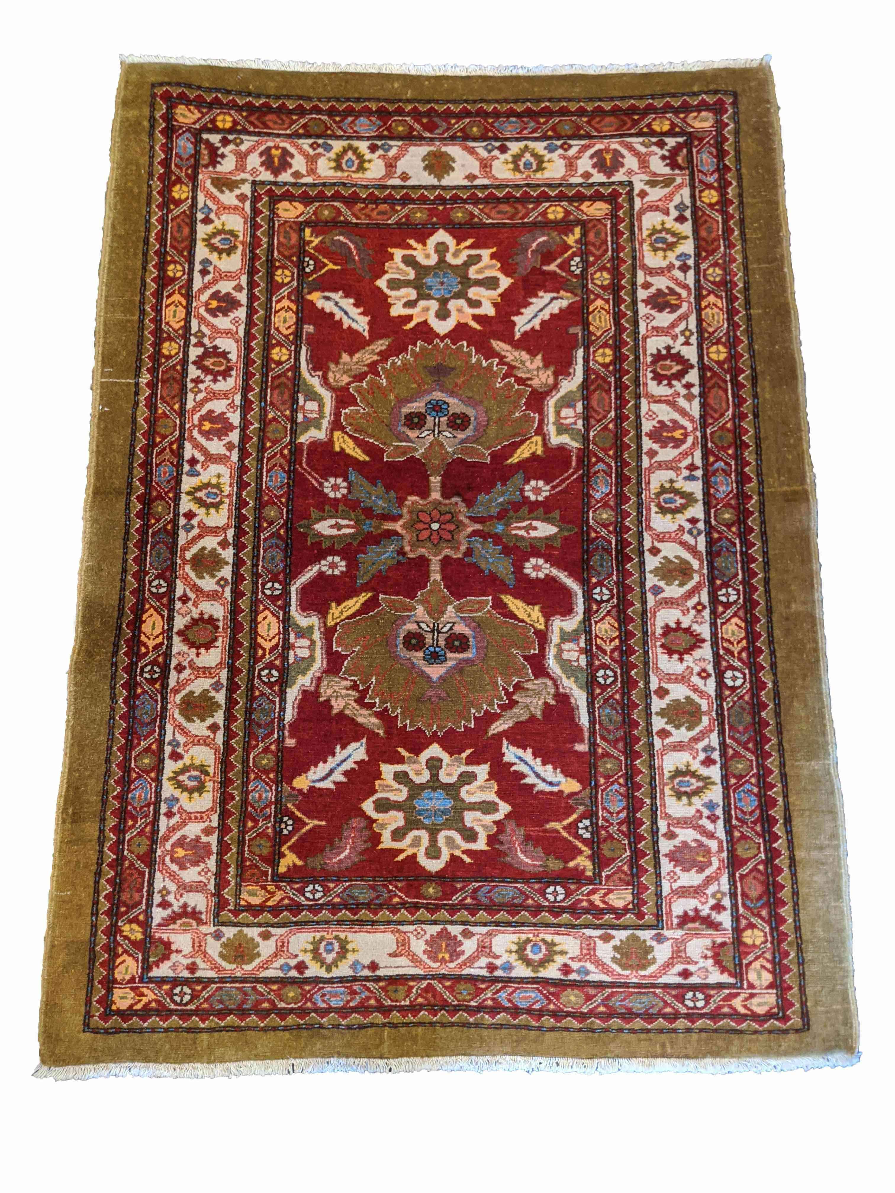 106 x 145 cm Kazak Gold Rug - Rugoutlet