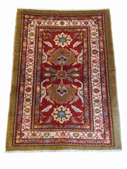 106 x 145 cm Kazak Gold Rug - Rugoutlet