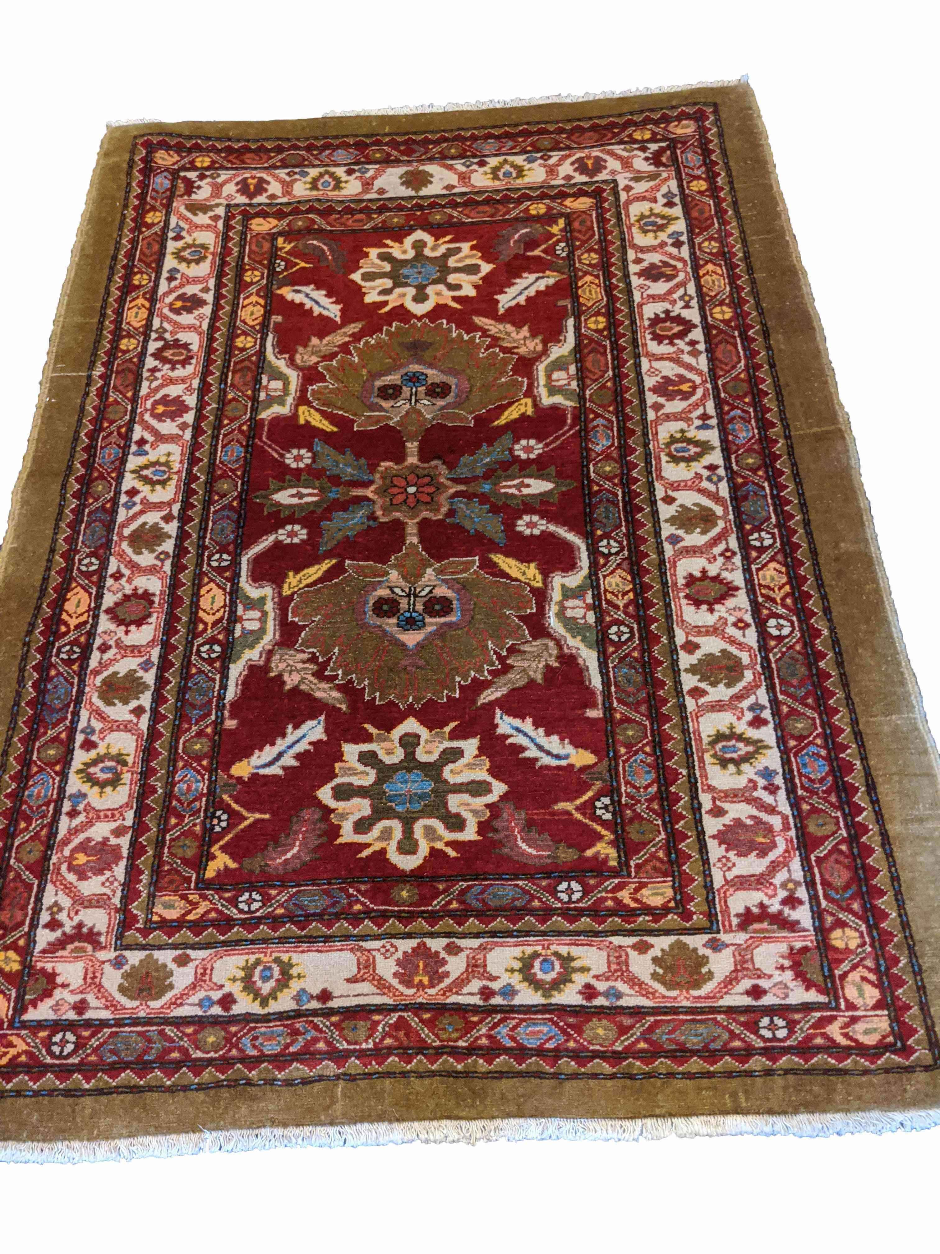 106 x 145 cm Kazak Gold Rug - Rugoutlet