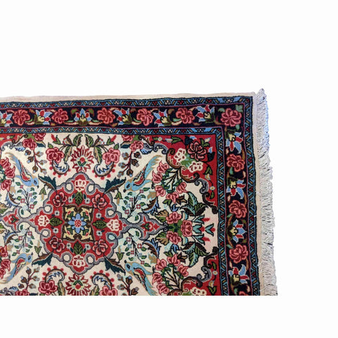 108 x 75 cm Fine Saroq Traditional Red Rug - Rugmaster