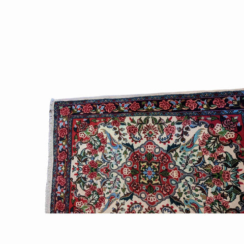 108 x 75 cm Fine Saroq Traditional Red Rug - Rugmaster