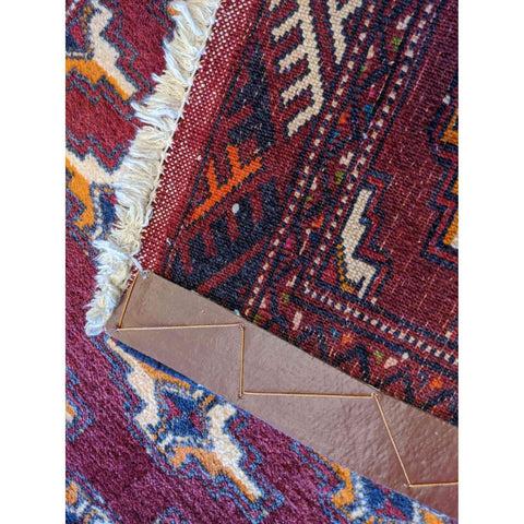 110 x 50 cm Persian Baluch Traditional Red Rug - Rugmaster