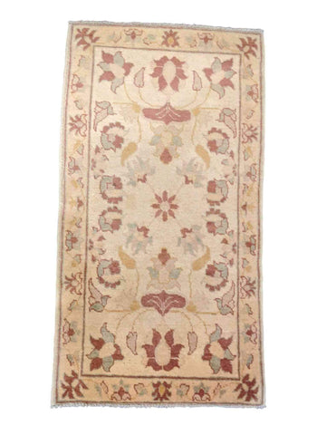 111 x 58 cm Ziegler Beige Rug - Rugoutlet