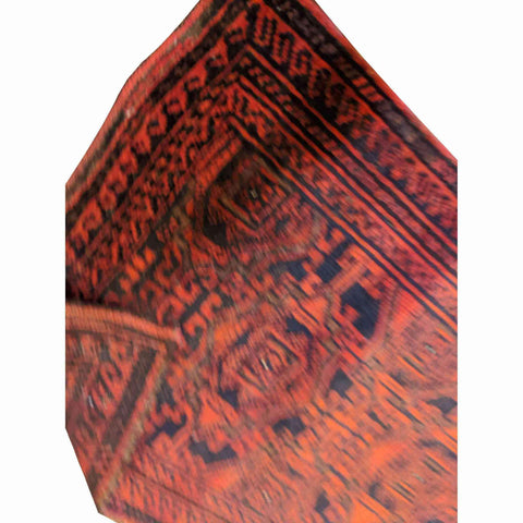 115 x 60 cm Persian Baluch Tribal Red Rug - Rugoutlet