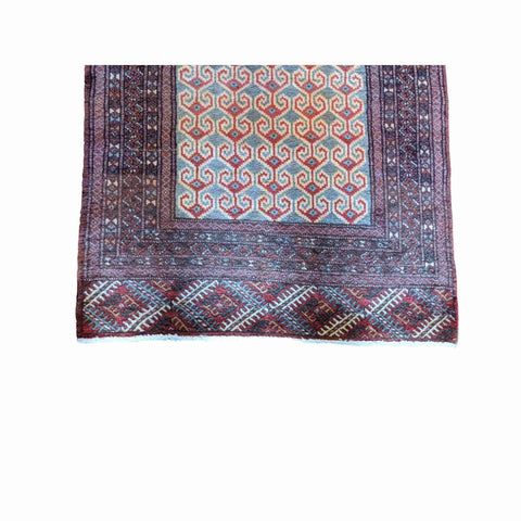 119 x 92 cm Bukhara Tribal Beige Small Rug - Rugoutlet