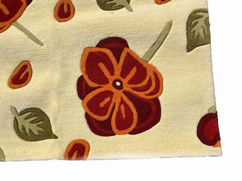 120 x 180 cm Hand-tufted Yellow Rug - Rugoutlet