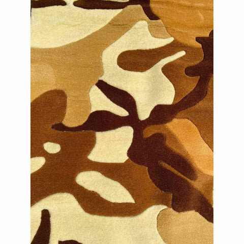 120 x 180 cm Modern Tufted Modern Yellow Rug - Rugmaster