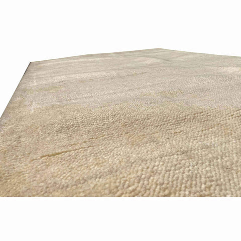 122 x 128 cm Tufted Beige Rug - Rugoutlet