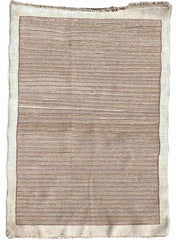 124 x 234 cm Modern Hand-knotted Modern Brown Small Rug - Rugmaster