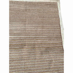 124 x 234 cm Hand-knotted Brown Small Rug - Rugmaster